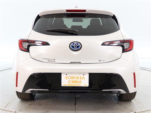 カローラスポーツ ハイブリッドＧ　Ｚ　１年間走行無制限保証　ナビ　バックカメラ　ＥＴＣ２．０　クルーズコントロール　ブラインドスポットモニター　オートマチックハイビーム　スマートキー２個　衝突被害軽減ブレーキ　ペダル踏み間違（4枚目）