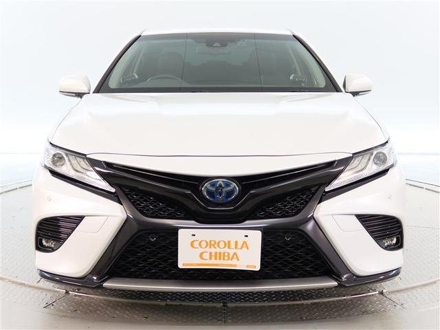 カムリ WS 1年間走行無制限保証 ペダル踏み間違い 衝突回避被害軽減 車線逸脱警報機能 メモリナビ フルセグTV バックカメラ ドライブレコーダー ETC クルーズコントロール LEDヘッドライト DVD再生(2枚目)