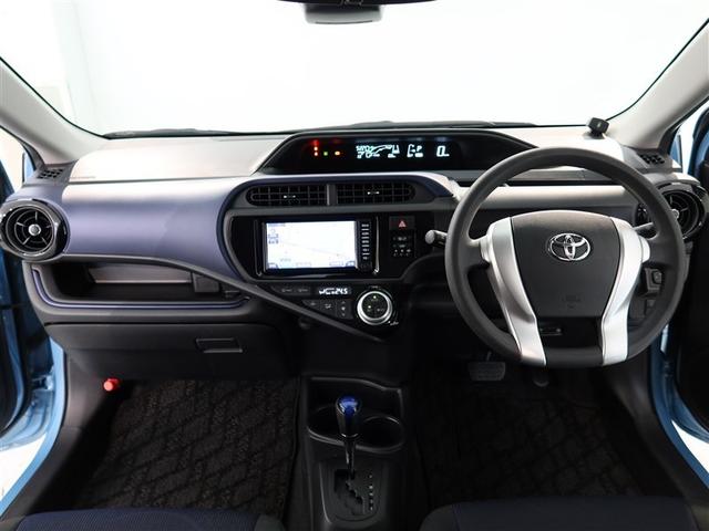 アクア Ｓ　１年間走行無制限保証　衝突回避被害軽減　車線逸脱警報機能　メモリナビ　ワンセグＴＶ　ＥＴＣ　スマートキー　オートエアコン（7枚目）