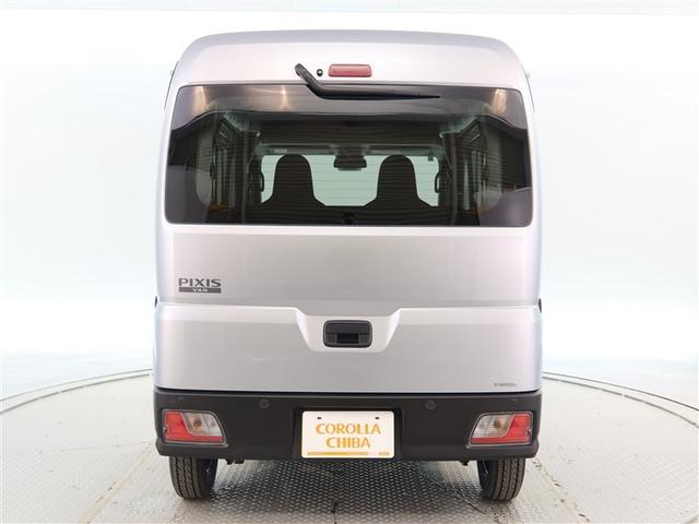 ピクシスバン デラックス 1年間走行無制限保証 ペダル踏み間違い 衝突回避被害軽減 車線逸脱警報機能 マニュアルエアコン アイドリングストップ 4WD(4枚目)