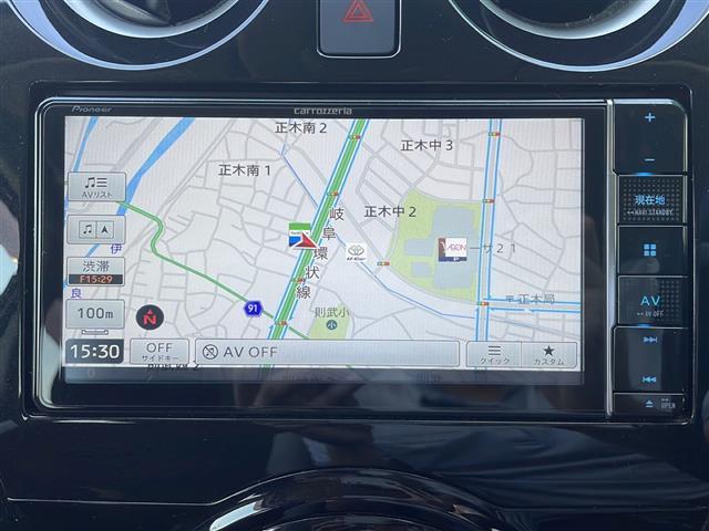 ノート ｅ－パワー　Ｘ　エマージェンシーブレーキ　ＳＤナビ　フルセグ　スマートキー　ドライブレコーダー　ウィンカー付電動格納ミラー　オートライト　運転席シートリフター（2枚目）