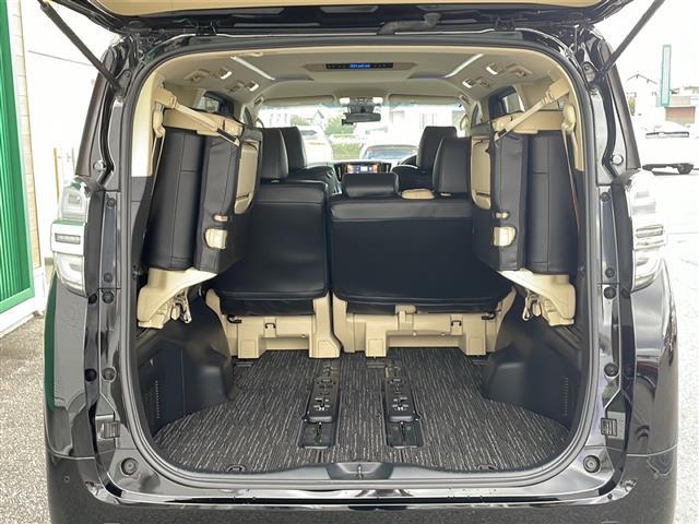 ヴェルファイア ２．５Ｘ　禁煙車社外９型ナビ　両側パワースライドドア　衝突軽減ブレーキ　ＬＫＡ　クリアランスソナー　　バックカメラ　オートライト　オートハイビーム　レザ調シートカバー　純正アルミホイール　ビルトインＥＴＣ　ＢＴ（41枚目）