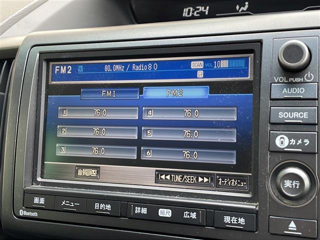 ステップワゴン Li 禁煙車 AM/FM/CD/DVD 純正ナビ BT/TV ACC 両側パワースライド アラウンドビュー フリップダウン ビルトインETC 純正フロアマット 社外アルミホイール 3列シート スマートキー(5枚目)
