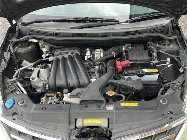 ティーダ １５Ｓ　禁煙車　ＡＭ／ＦＭ／ＣＤ／ＤＶＤ　純正ＨＤＤナビ　ワンセグＴＶ　サイドカメラ　社外ＥＴＣ　Ｗエアバッグ　ハンドルスイッチ　スマートキー　ヘッドライトレベライザー　オートエアコン　ドアバイザー　盗難防止（42枚目）