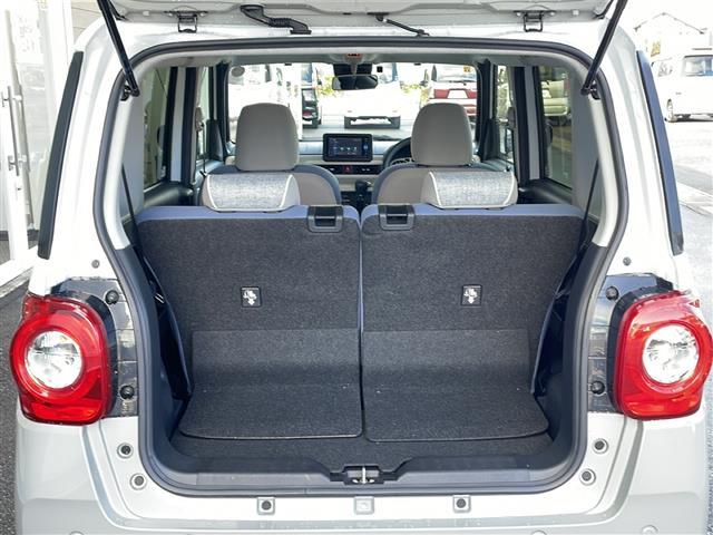 ムーヴキャンバス ストライプスＧ　禁煙車　純正ナビ　３６０°カメラ　衝突軽減ブレーキ　シートヒーター　両側パワースライドドア　ホットカップホルダー　フルセグＴＶ　アイドリングストップ　ＥＴＣ　サイドエアバッグ　純正マット　盗難防止（15枚目）