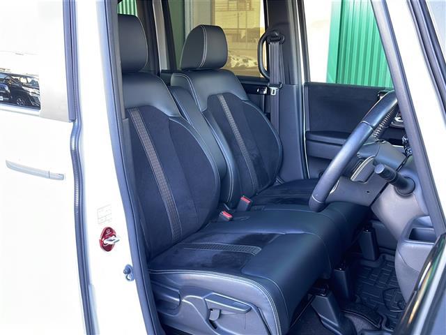 N-BOXカスタム G・Lターボホンダセンシング 禁煙車 ホンダセンシング クルーズコントロール 社外ナビ AM/FM/CD/DVD 両側パワースライド 衝突軽減 ビルトインETC レーンキープアシスト フルセグTV シートヒーター 純正フロアマット(13枚目)
