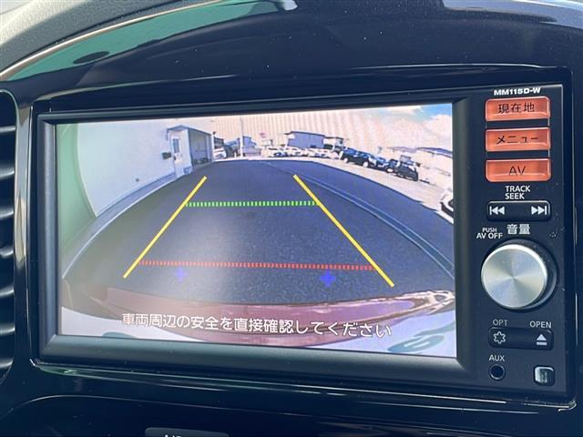 ジューク 15RX Vセレクション 禁煙車 純正ナビ Bluetooth 衝突軽減ブレーキ レーンキープアシスト アイドリングストップ ETC ドライブレコーダー バックカメラ 純正アルミホイール 純正マット バックカメラ オートライト(4枚目)
