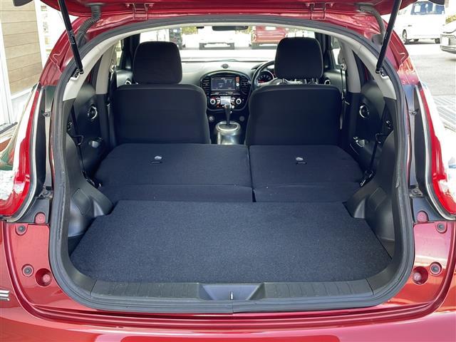 ジューク 15RX Vセレクション 禁煙車 純正ナビ Bluetooth 衝突軽減ブレーキ レーンキープアシスト アイドリングストップ ETC ドライブレコーダー バックカメラ 純正アルミホイール 純正マット バックカメラ オートライト(38枚目)