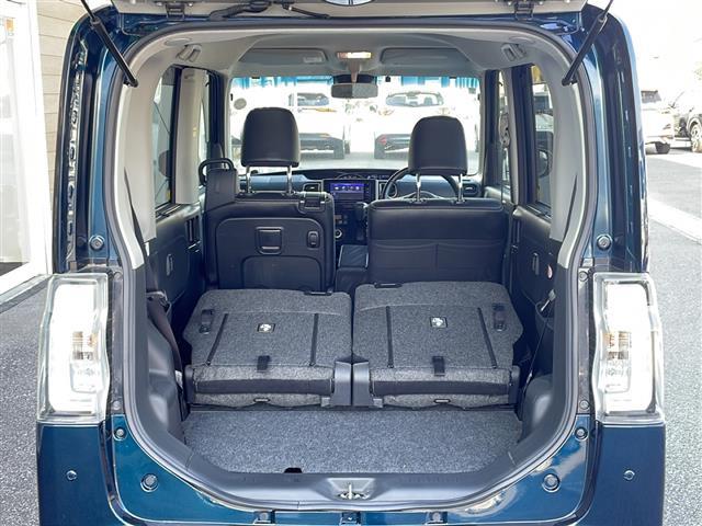 タント カスタムＲＳ　トップエディションＶＳ　ＳＡＩＩＩ　禁煙車　純正フルセグナビ　４ＷＤ　両側パワースライドドア　アラウンドビュー　衝突軽減ブレーキ　レーンキープアシスト　シートヒーター　ＥＴＣ　バックカメラ　ハーフレザー　純正アルミホイール　スマートキー（38枚目）