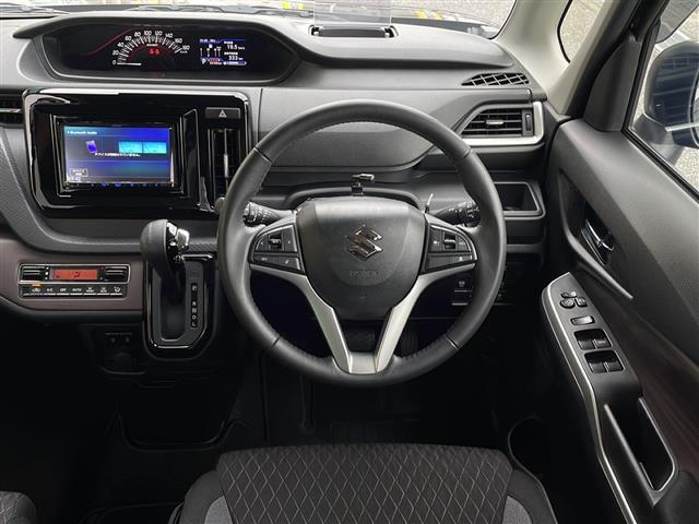 ソリオバンディット ハイブリッドＭＶ　禁煙車　社外フルセグナビ　クルーズコントロール　衝突軽減ブレーキ　レーンキープアシスト　片側パワースライドドア　ヘッドアップディスプレイ　クリアランスソナー　純正アルミホイール　純正マット　盗難防止（20枚目）