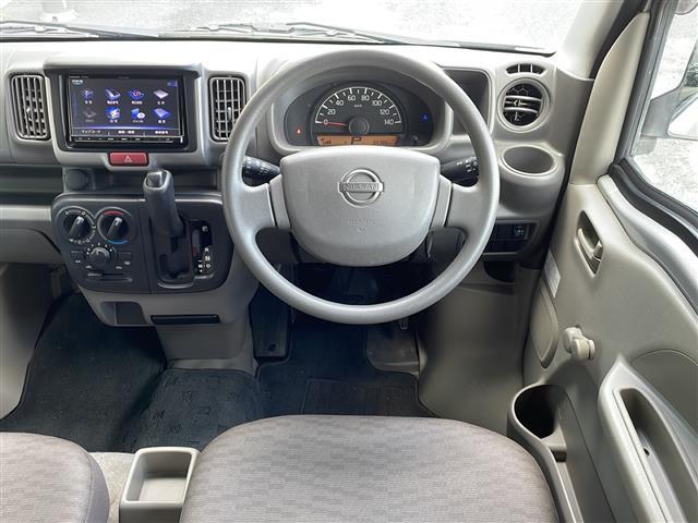 ＮＶ１００クリッパーバン ＤＸ　禁煙車　社外ナビ　フルセグＴＶ　ＡＭ／ＦＭ　Ｂｌｕｅｔｏｏｔｈ　バックカメラ　ＥＴＣ　ＭＴモード付ＡＴ　社外アルミホイール　純正フロアマット　スライドドア　ベンチシート　エアコン　パワーステアリング（20枚目）