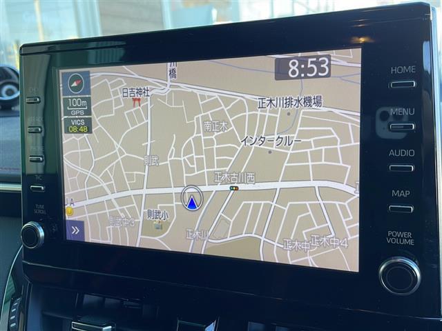 カローラスポーツ G Z 禁煙車 純正ナビ Miracast フルセグTV クルーズコントロール レーンキープアシスト 前後コーナーセンサー 衝突軽減ブレーキ バックカメラ シートヒーター 純正18インチアルミ スマートキー(3枚目)