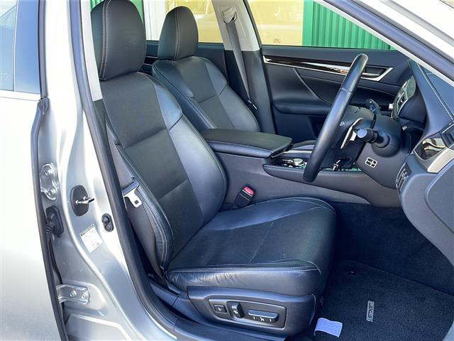 ＧＳ ＧＳ４５０ｈ　Ｉパッケージ　禁煙車　純正ナビ　フルセグＴＶ　Ｂｌｕｅｔｏｏｔｈ　クルーズコントロール　クリアランスソナー　前後コーナーセンサー　パワーシート　シートヒーター　エアシート　レザーシート　カードキー　ビルトインＥＴＣ（13枚目）