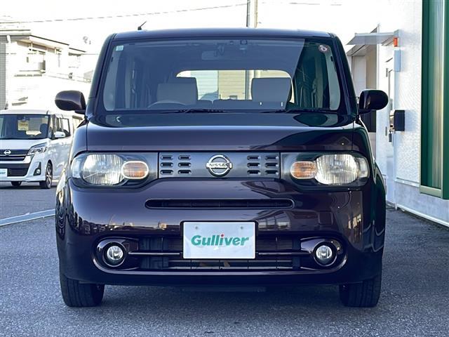 キューブ 15X Vセレクション 禁煙車 純正ナビ フルセグTV バックカメラ ビルトインETC ドライブレコーダー 社外アルミホイール 純正マット アイドリングストップ プッシュスタート フォグライト オートエアコン スマートキー(17枚目)