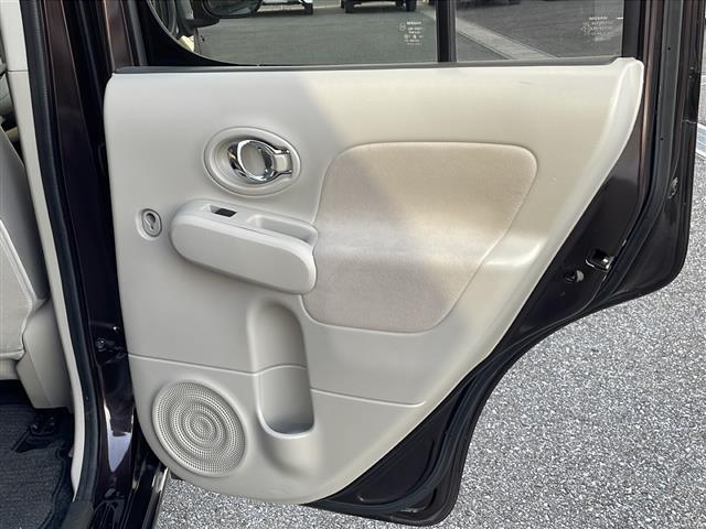 キューブ 15X Vセレクション 禁煙車 純正ナビ フルセグTV バックカメラ ビルトインETC ドライブレコーダー 社外アルミホイール 純正マット アイドリングストップ プッシュスタート フォグライト オートエアコン スマートキー(38枚目)