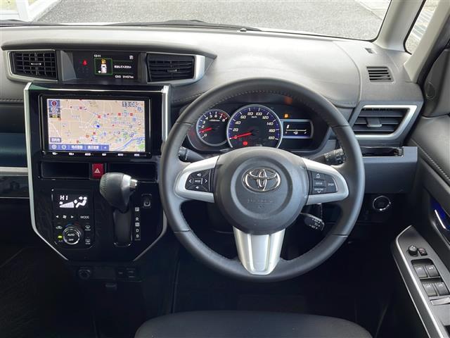 ルーミー カスタムG-T 禁煙車 純正9型ナビ モデリスタ プリクラッシュセーフティ 両側パワースライドドア クリアランスソナー クルーズコントロール LEDヘッドライト スペアキー スマートキー ETC フォグランプ AAC(20枚目)