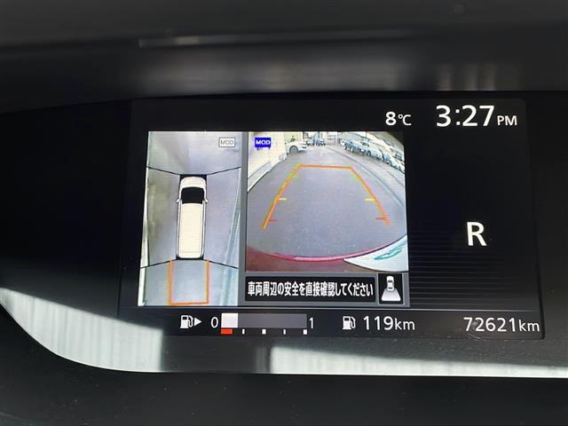 セレナ ハイウェイスターＶセレクションＩＩ　禁煙車　純正ナビ　アラウンドビューモニター　純正フリップダウンモニター　両側パワースライドドア　エマージェンシーブレーキ　クルーズコントロール　オートライト　ＬＥＤヘッドライト　フォグ　インテリキー（4枚目）