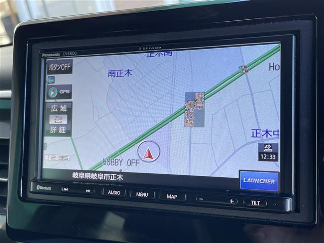 Ｎ－ＢＯＸカスタム Ｇ・Ｌターボホンダセンシング　禁煙車　社外ＳＤナビ　衝突敬遠ブレーキ　両側パワースライドドア　ＬＫＡ　レーダークルーズコントロール　バックカメラ　ハーフレザーシート　　　スマートキー　プッシュスタート　　オートライト　ＬＥＤ　ＢＴ（5枚目）