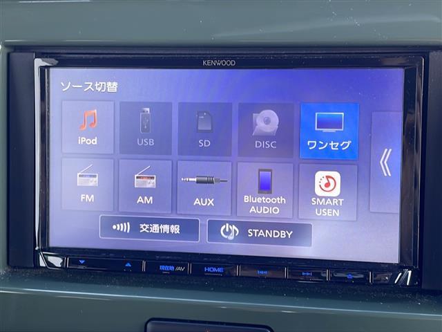 ハスラー Ｇ　禁煙車　社外ナビ　バックカメラ　衝突軽減ブレーキ　ドラレコ　ＬＫＡ　オートライト　ＥＴＣ　プッシュスタート　オートエアコン　ステアリングスイッチ　アイドリングストップ　スマートキー　プッシュスタート（4枚目）