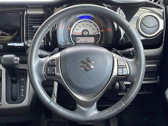 ハスラー ＪスタイルＩＩターボ　禁煙車　衝突軽減ブレーキ　ＬＫＡ　シートヒーター　オートライト　クルーズコントロール　オートエアコン　フォグランプ　純正アルミホイール　プッシュスタート　スマートキー　パワーウインドウ　ＨＩＤヘッド（22枚目）