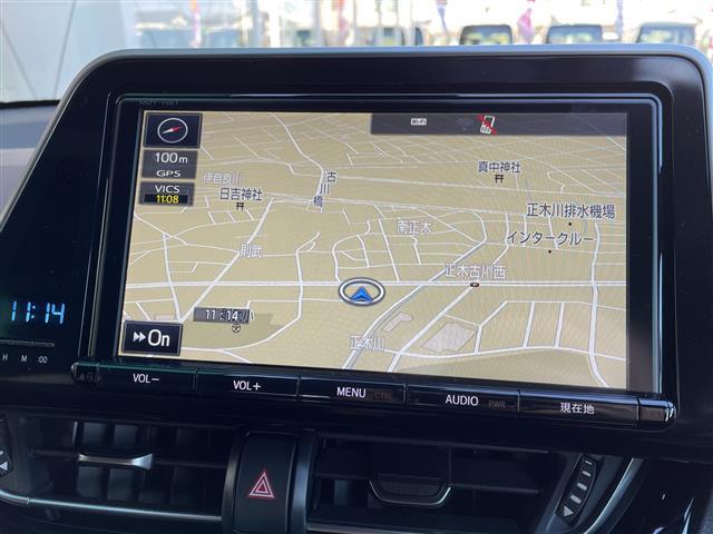 Ｃ－ＨＲ Ｇ　禁煙車　純正ナビ　トヨタセーフティセンス　電動パーキングブレーキ　クルーズコントロール　バックカメラ　オートライト　オートマチックハイビーム　ＬＥＤヘッドライト　フォグランプ　ＡＡＣ　Ｐスタート（3枚目）