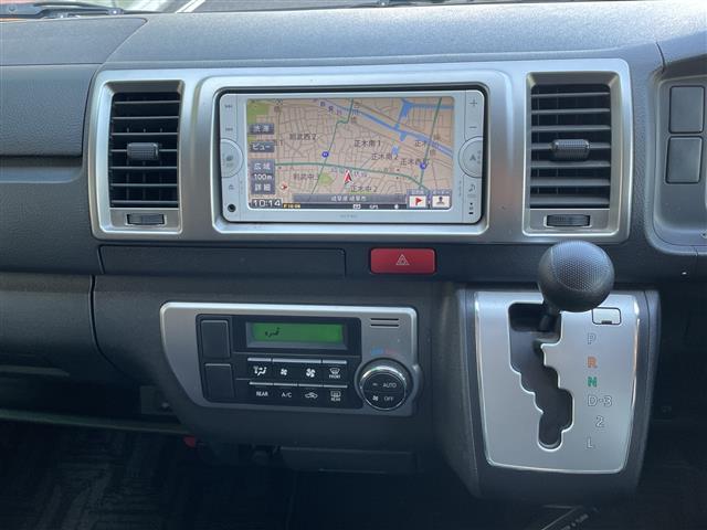 ハイエースバン スーパーGL 禁煙車 純正ナビ ワンセグTV 4WD 両側パワースライドドア バックカメラ ビルトインETC 純正アルミホイール 純正フロアマット 純正ドアバイザー ドライブレコーダー フォグライト オートエアコン(34枚目)