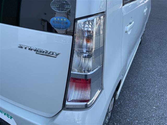 ワゴンＲスティングレー リミテッド　禁煙車　社外ディスプレイオーディオ　ＡＢＳ　ブレーキアシスト　ＥＢＤ　衝突安全ボディー　盗難防止システム　ＡＡＣ　パワーステアリング　パワーウィンドウ　ドアバイザー　ドライブレコーダー　社外ＡＷ積込み（38枚目）