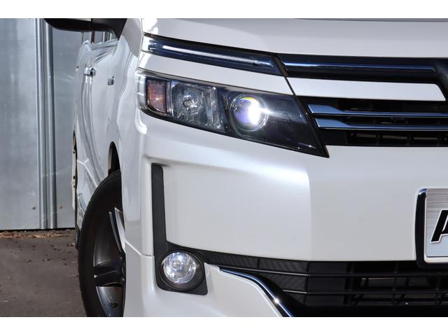 ヴォクシー ハイブリッドV 1オーナー モデリスタエアロ 9インチナビ TVキャンセラー 後席モニター Bluetooth LEDヘッドライト レーダー ドラレコ シートヒーター クルコン 片側電動スライド ETC バックカメラ(25枚目)