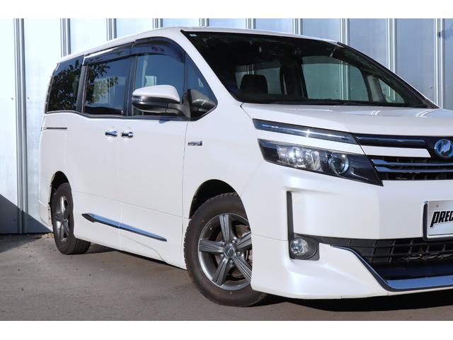 ヴォクシー ハイブリッドV 1オーナー モデリスタエアロ 9インチナビ TVキャンセラー 後席モニター Bluetooth LEDヘッドライト レーダー ドラレコ シートヒーター クルコン 片側電動スライド ETC バックカメラ(30枚目)
