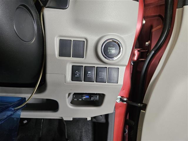 キャスト スタイルＧ　ＳＡＩＩ　禁煙車　バックカメラ　コーナーセンサー　衝突被害軽減ブレーキ　車線逸脱警報　前後誤発進抑制　ＬＥＤオートライト　純正ナビ　フルセグ　ビルトインＥＴＣ　純正１５インチＡＷ　スマートキー　エンジンスイッチ（4枚目）
