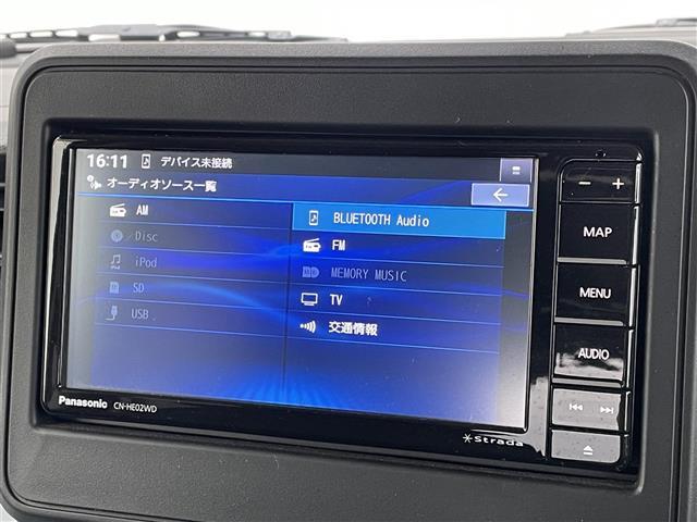 スペーシアベース ＸＦ　純正ナビ　バックカメラ　片側パワースライドドア　レーダークルーズコントロール　コーナーセンサー　シートヒーター　レーンキープアシスト　衝突軽減ブレーキ　横滑り防止　電格ミラー　社外ホイール　スマートキ（3枚目）