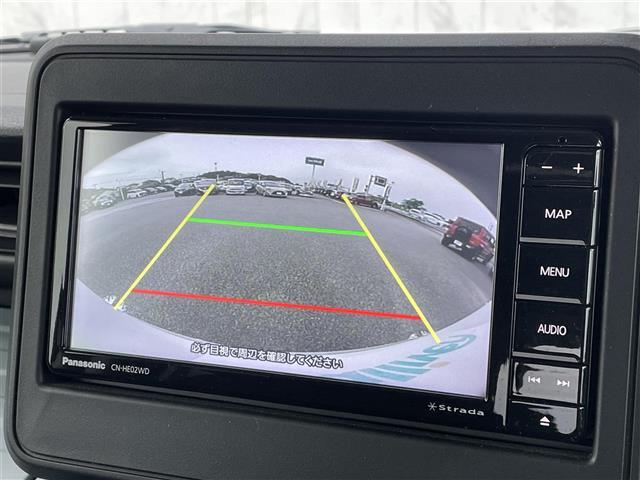 スペーシアベース ＸＦ　純正ナビ　バックカメラ　片側パワースライドドア　レーダークルーズコントロール　コーナーセンサー　シートヒーター　レーンキープアシスト　衝突軽減ブレーキ　横滑り防止　電格ミラー　社外ホイール　スマートキ（4枚目）