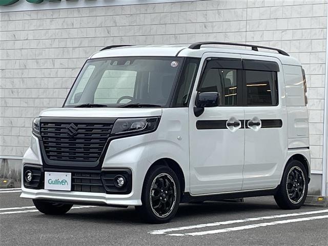 スペーシアベース ＸＦ　純正ナビ　バックカメラ　片側パワースライドドア　レーダークルーズコントロール　コーナーセンサー　シートヒーター　レーンキープアシスト　衝突軽減ブレーキ　横滑り防止　電格ミラー　社外ホイール　スマートキ（34枚目）