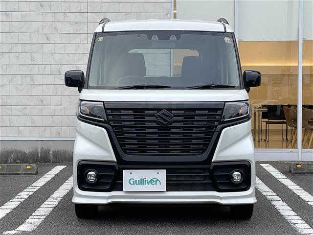 スペーシアベース ＸＦ　純正ナビ　バックカメラ　片側パワースライドドア　レーダークルーズコントロール　コーナーセンサー　シートヒーター　レーンキープアシスト　衝突軽減ブレーキ　横滑り防止　電格ミラー　社外ホイール　スマートキ（35枚目）