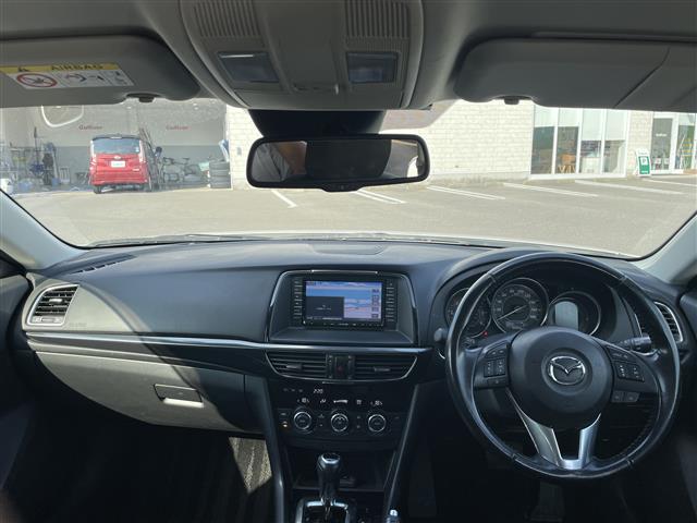 アテンザワゴン ＸＤ　純正ナビ　純正アルミホイール　純正フロアマット　純正ＬＥＤ　パドルシフト　クルーズコントロール　ルーフレール　バックカメラ　パワーステアリング　パワーウィンドウ　エアバックＷ＋サイド　ＥＴＣ　ＡＢＳ（2枚目）