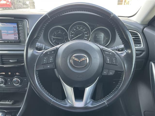 アテンザワゴン ＸＤ　純正ナビ　純正アルミホイール　純正フロアマット　純正ＬＥＤ　パドルシフト　クルーズコントロール　ルーフレール　バックカメラ　パワーステアリング　パワーウィンドウ　エアバックＷ＋サイド　ＥＴＣ　ＡＢＳ（3枚目）