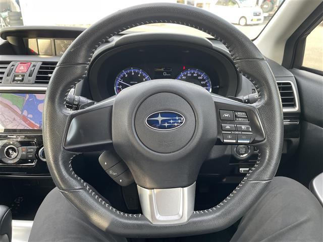 レヴォーグ 1.6GTアイサイト Sスタイル 純正ナビ クルーズコントロール 純正アルミホイール パドルシフト パワーシート パワーウィンドウ パーキングアシスト コーナーセンサー フルセグ アイドリングストップ エアバックW ETC ABS(3枚目)