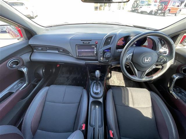 CR-Z αマスターレーベル 純正ナビ Bluetooth フルセグTV CD DVD AM FM クルーズコントロール パドルシフト ハーフレザー スマートキー ETC ステアリングリモコン 純正フロアマット ドアバイザー(22枚目)