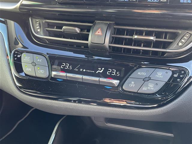 C-HR G モード ネロ 純正SDナビ(CD/DVD/AM/FM/BT) フルセグTV バックカカメラ ステアリングスイッチ クルーズコントロール D席/N席シートヒーター クリアランスソナー ハーフレザーシート(25枚目)