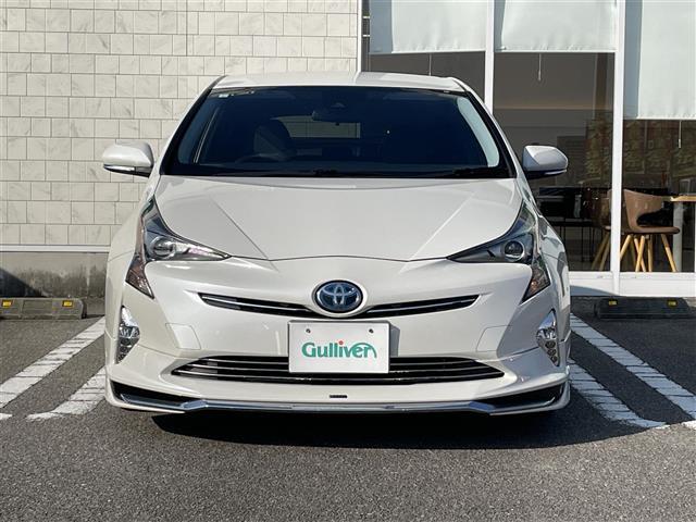 プリウス Sツーリングセレクション 純正ナビ Bluetooth DVD CD フルセグTV バックカメラ 衝突軽減ブレーキ レーダークルーズコントロール D/N席シートヒーター モデリスタエアロ WORK18インチアルミホイール(7枚目)