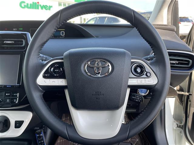 プリウス Sツーリングセレクション 純正ナビ Bluetooth DVD CD フルセグTV バックカメラ 衝突軽減ブレーキ レーダークルーズコントロール D/N席シートヒーター モデリスタエアロ WORK18インチアルミホイール(19枚目)