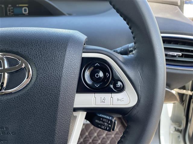 プリウス Sツーリングセレクション 純正ナビ Bluetooth DVD CD フルセグTV バックカメラ 衝突軽減ブレーキ レーダークルーズコントロール D/N席シートヒーター モデリスタエアロ WORK18インチアルミホイール(21枚目)