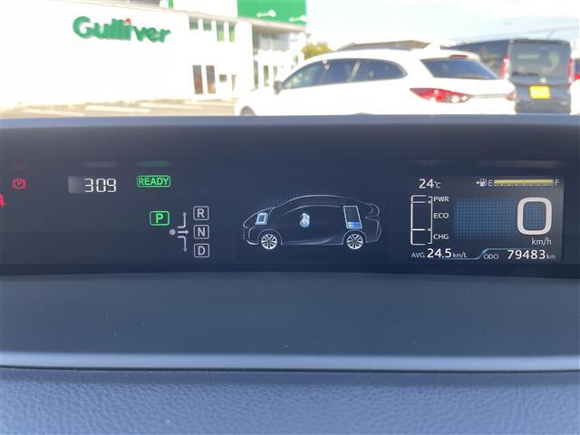 プリウス Sツーリングセレクション 純正ナビ Bluetooth DVD CD フルセグTV バックカメラ 衝突軽減ブレーキ レーダークルーズコントロール D/N席シートヒーター モデリスタエアロ WORK18インチアルミホイール(22枚目)