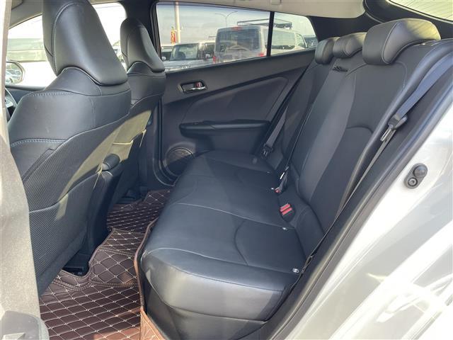 プリウス Sツーリングセレクション 純正ナビ Bluetooth DVD CD フルセグTV バックカメラ 衝突軽減ブレーキ レーダークルーズコントロール D/N席シートヒーター モデリスタエアロ WORK18インチアルミホイール(38枚目)