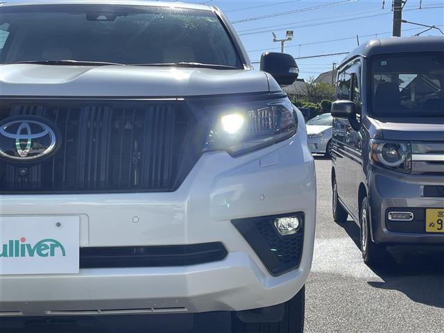 ランドクルーザープラド TX Lパッケージ マットブラックエディション 純正ディスプレイオーディオ Bluetooth HDMI AM FM パワーシート シートヒーター ベンチレーション 衝突軽減ブレーキ オートハイビーム LEDヘッドライト レザーシート ETC2.0(38枚目)