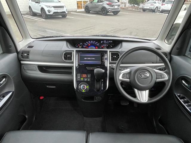 タント カスタムX トップED LTD SAIII 禁煙車 全方位カメラ ドラレコ 衝突被害軽減 車線逸脱警報 LEDヘッドランプ オートライト 社外ナビ フルセグ 両側パワスラドア 半革シート 運転席シートヒーター 純正14インチAW スマートキー(2枚目)