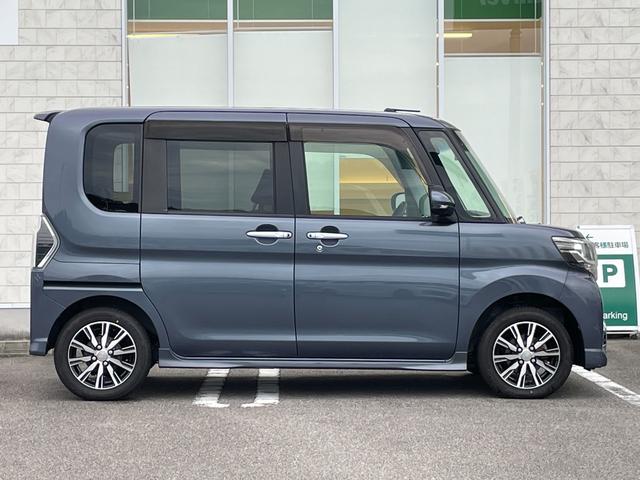 タント カスタムX トップED LTD SAIII 禁煙車 全方位カメラ ドラレコ 衝突被害軽減 車線逸脱警報 LEDヘッドランプ オートライト 社外ナビ フルセグ 両側パワスラドア 半革シート 運転席シートヒーター 純正14インチAW スマートキー(7枚目)