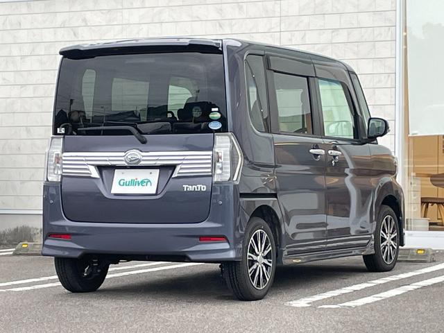 タント カスタムX トップED LTD SAIII 禁煙車 全方位カメラ ドラレコ 衝突被害軽減 車線逸脱警報 LEDヘッドランプ オートライト 社外ナビ フルセグ 両側パワスラドア 半革シート 運転席シートヒーター 純正14インチAW スマートキー(9枚目)