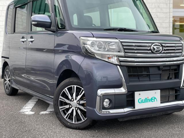 タント カスタムX トップED LTD SAIII 禁煙車 全方位カメラ ドラレコ 衝突被害軽減 車線逸脱警報 LEDヘッドランプ オートライト 社外ナビ フルセグ 両側パワスラドア 半革シート 運転席シートヒーター 純正14インチAW スマートキー(10枚目)