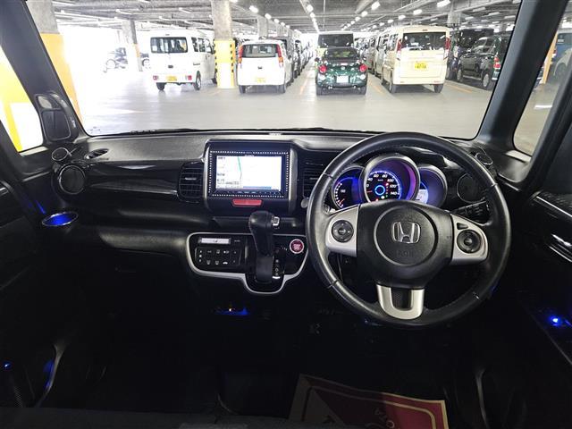 N-BOX G・ターボパッケージ 社外ナビ フルセグ バックカメラ 後席用モニター ETC 両側パワスラ キノセンヘッドランプ オートライト クルコン パドルシフト オートエアコン プッシュエンジンスタート スマートキー 禁煙車(42枚目)